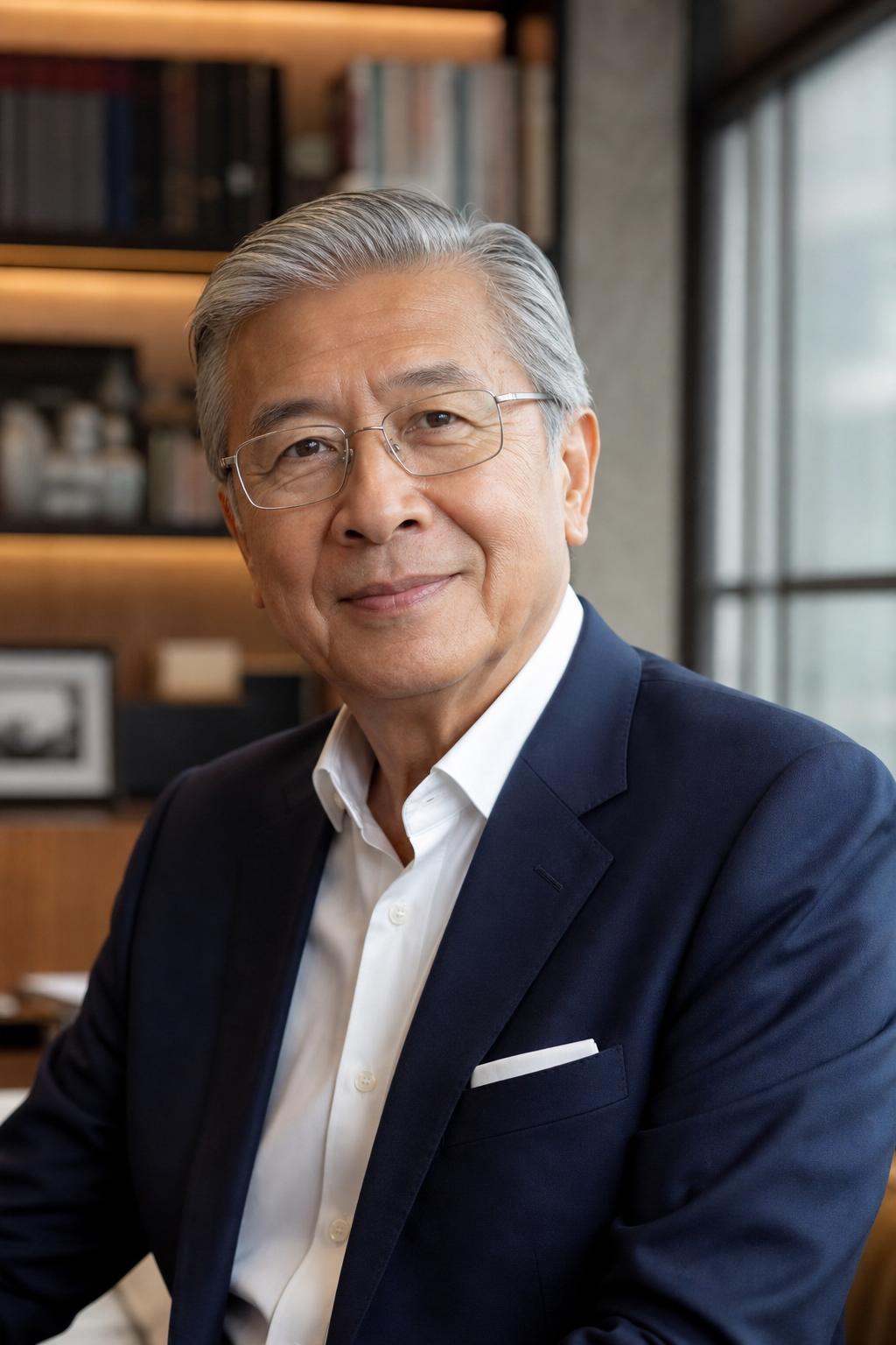 Portrait of Lau Kim Seong